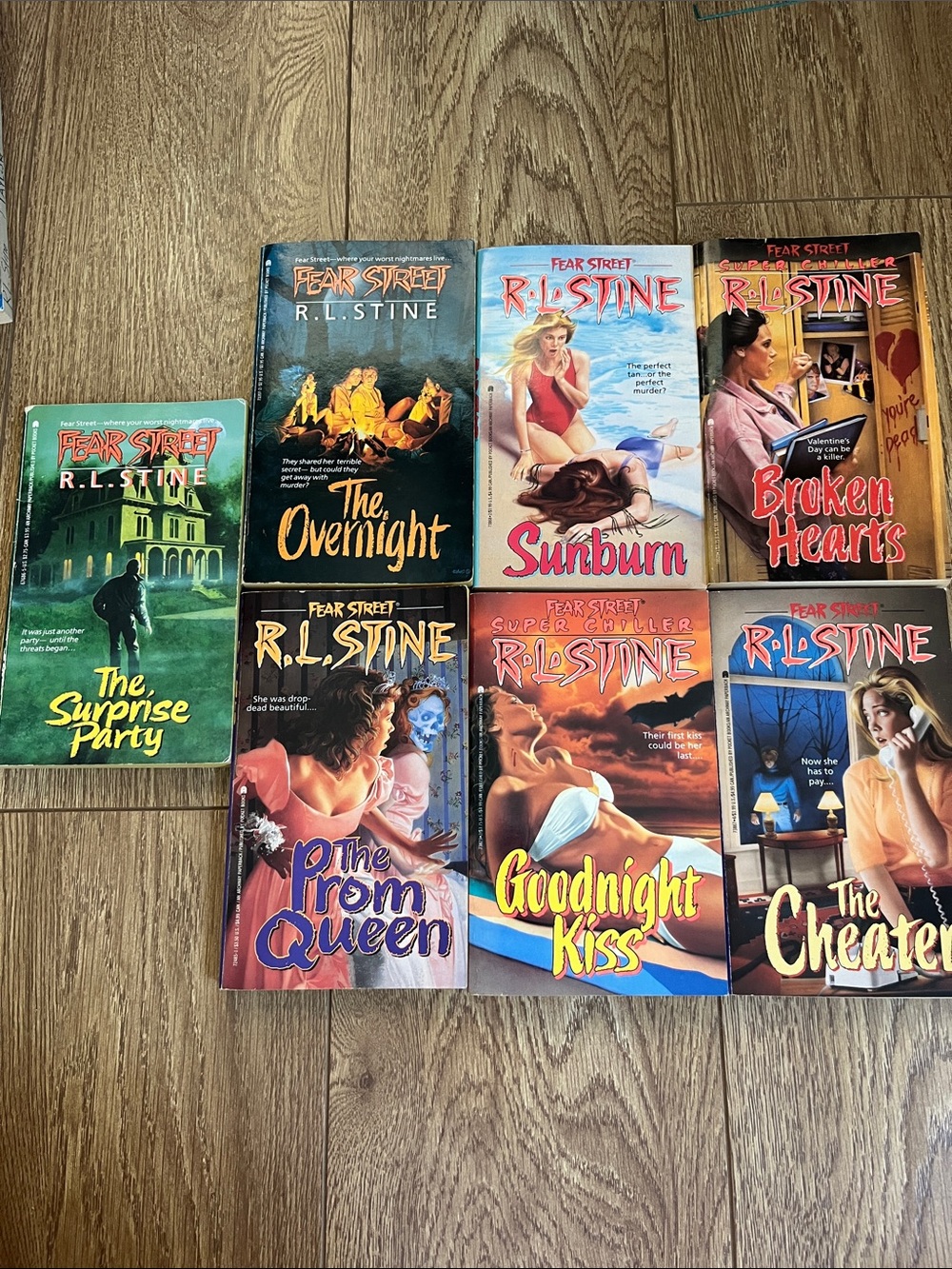 R.L. Stine Fear Street Lot Vintage